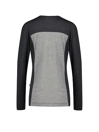 MERU | Maglietta funzionale da donna Vaxholm Wool-Mix | schwarz